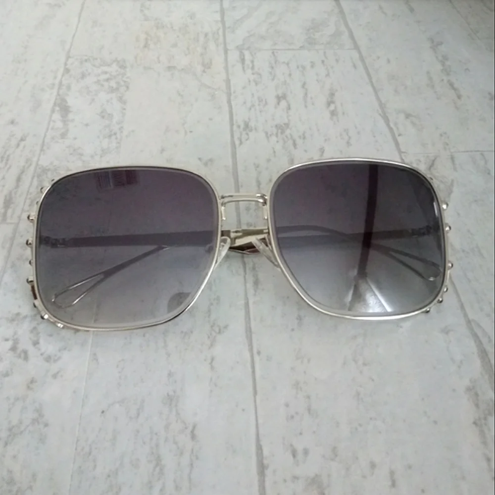 New Women's Polarized Luxury Square Oversized Sunglasses